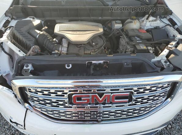 1GKKNPLS5KZ214128 2019 GMC ACADIA White ძრავის განყოფილების ხედი