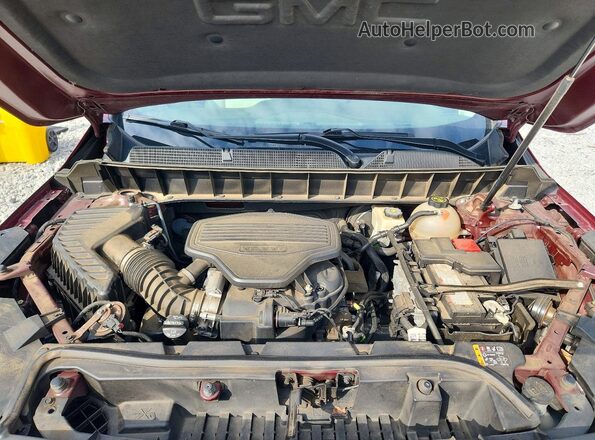 1GKKNPLS6HZ272211 2017 GMC ACADIA Red Շարժիչի բաժամունքի տեսք