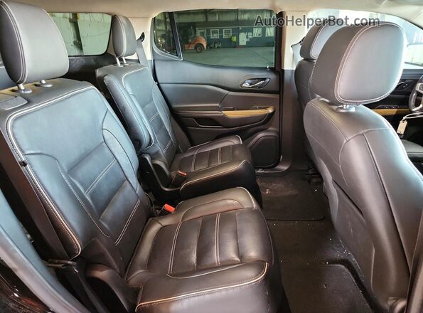 1GKKNPLS6KZ120355 2019 GMC ACADIA Black უკანა სალონის ხედი