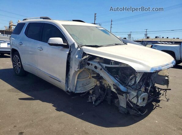 1GKKNPLS7MZ112591 2021 GMC ACADIA Белый Передняя правая четверть