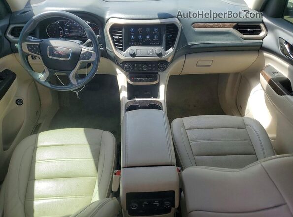 1GKKNPLS7MZ112591 2021 GMC ACADIA Белый Вид панели приборов