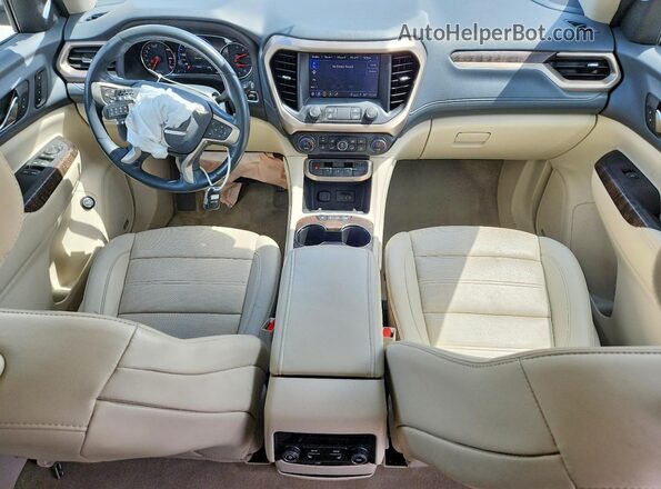 1GKKNPLS7PZ106066 2023 GMC ACADIA Золотой Вид панели приборов
