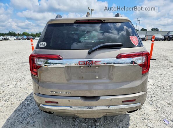 1GKKNPLS7PZ106066 2023 GMC ACADIA Золотой Вид сзади