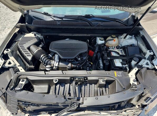 1GKKNPLS7PZ106066 2023 GMC ACADIA Золотой Вид подкапотного пространства