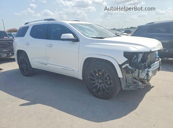 1GKKNPLS7PZ164355 2023 GMC ACADIA Белый Передняя правая четверть