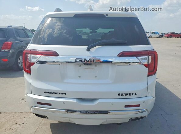 1GKKNPLS7PZ164355 2023 GMC ACADIA Белый Вид сзади