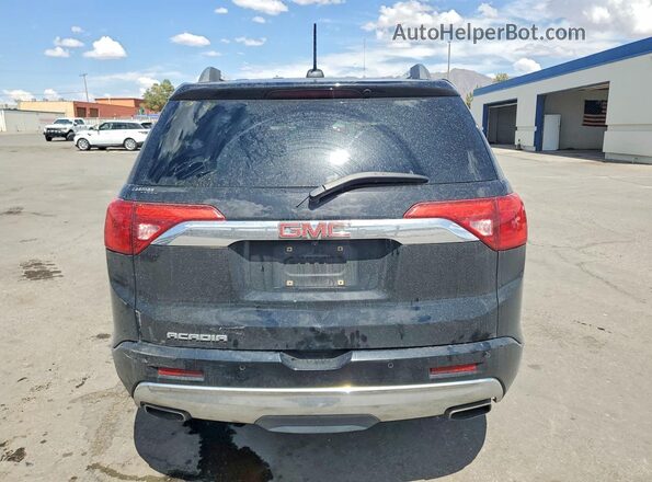 1GKKNPLS8HZ120852 2017 GMC ACADIA Black Вид ззаду