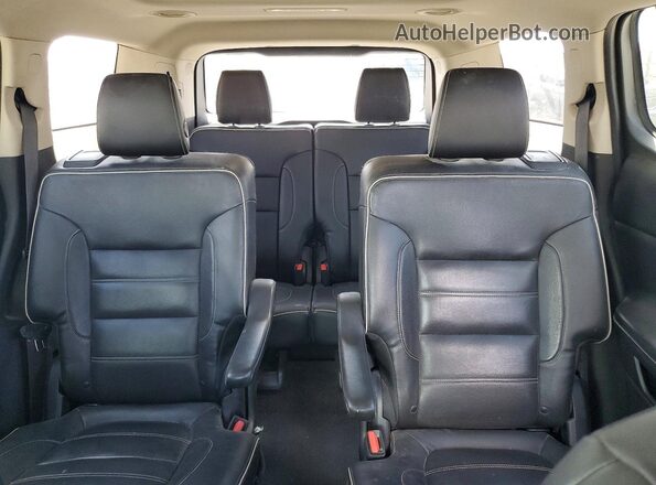 1GKKNPLS8HZ120852 2017 GMC ACADIA Black Вид задніх сидінь