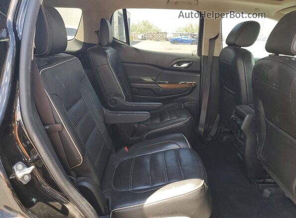1GKKNPLS8HZ120852 2017 GMC ACADIA Black Вид задньої частини салону