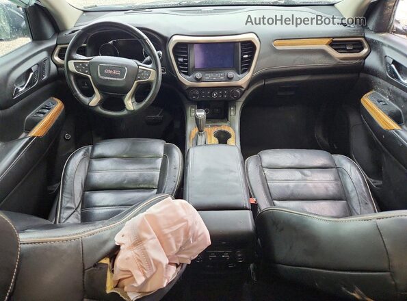 1GKKNPLS8HZ134850 2017 GMC ACADIA Black Dashboard view