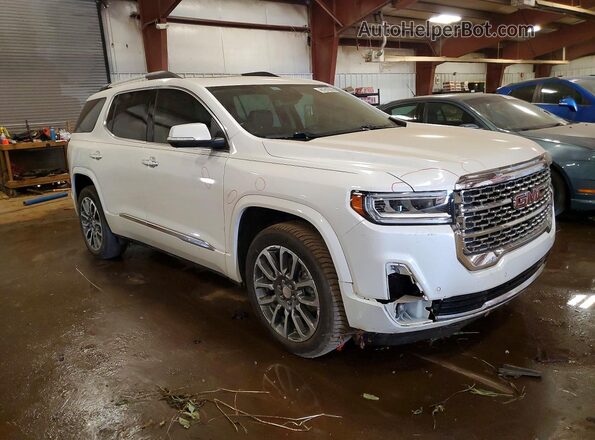 1GKKNPLS9MZ171237 2021 GMC ACADIA White Front right