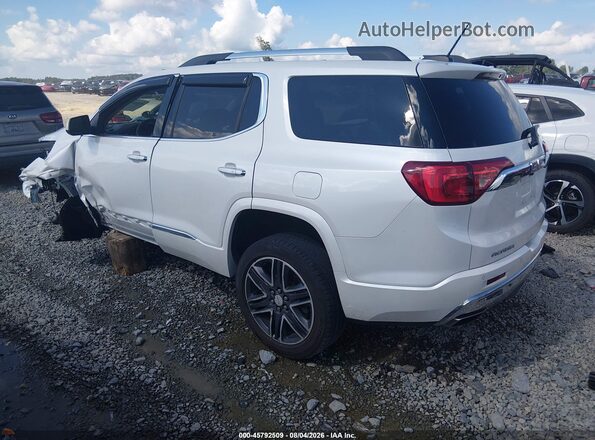 1GKKNPLSXHZ218376 2017 GMC ACADIA White უკანა მარცხენა