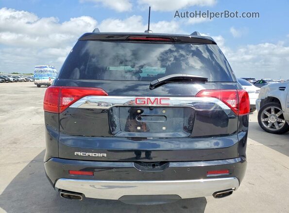 1GKKNPLSXHZ310880 2017 GMC ACADIA Black Rear view