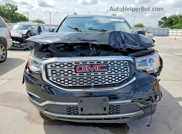 1GKKNPLSXHZ310880 2017 GMC ACADIA Black Front view