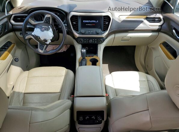 1GKKNPLSXHZ310880 2017 GMC ACADIA Black Dashboard view