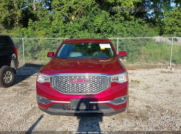 1GKKNPLSXKZ138731 2019 GMC ACADIA Красный Вид щитка приборов