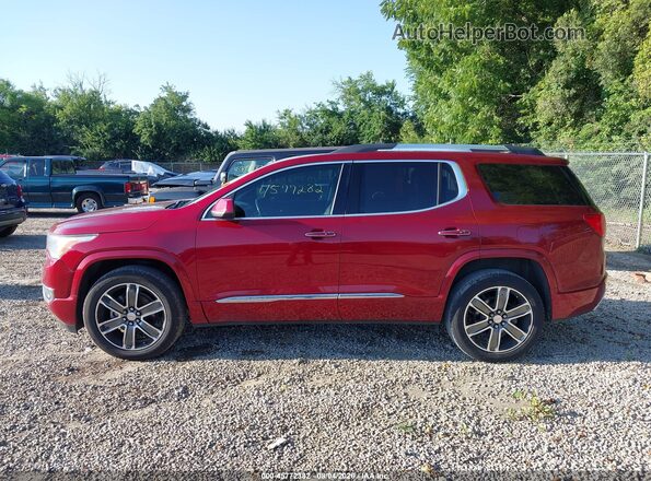 1GKKNPLSXKZ138731 2019 GMC ACADIA Красный Панорамный вид салона 360°