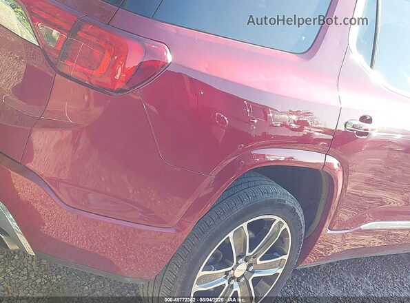 1GKKNPLSXKZ138731 2019 GMC ACADIA Красный 