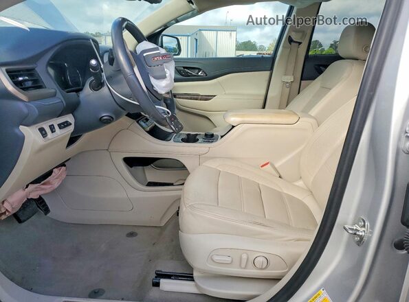 1GKKNPLSXLZ229225 2020 GMC ACADIA Silver Вид салону спереду