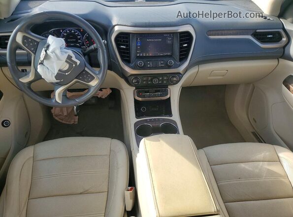 1GKKNPLSXLZ229225 2020 GMC ACADIA Silver Вид панелі приладів