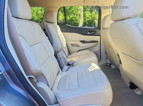 1GKKNPLSXMZ220719 2021 GMC ACADIA Серый Вид задней части салона