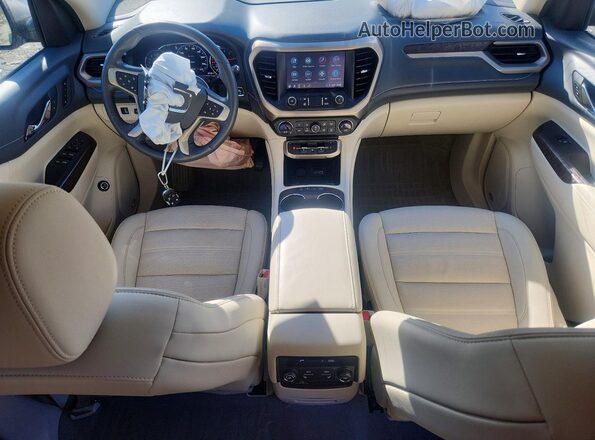 1GKKNPLSXMZ220719 2021 GMC ACADIA Серый Вид панели приборов