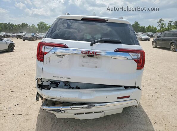 1GKKNPLSXPZ187502 2023 GMC ACADIA Белый Вид сзади