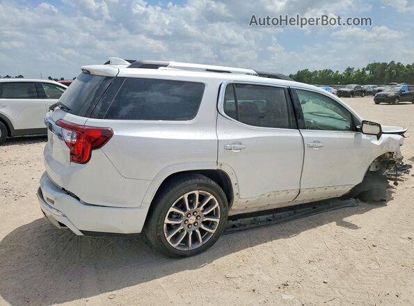 1GKKNPLSXPZ187502 2023 GMC ACADIA Белый Задняя правая четверть