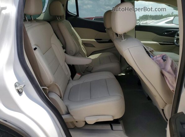 1GKKNPLSXPZ187502 2023 GMC ACADIA Белый Вид задней части салона