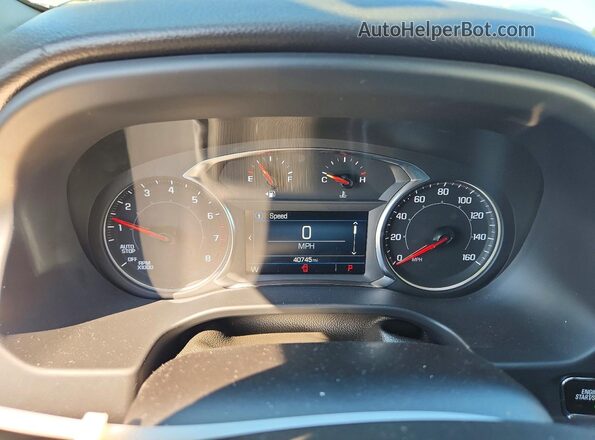 1GKKNRL42PZ256745 2023 GMC ACADIA Silver Widok zestawu wskaźników