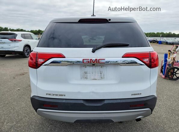 1GKKNRLA0KZ124680 2019 GMC ACADIA White უკანა ხედი