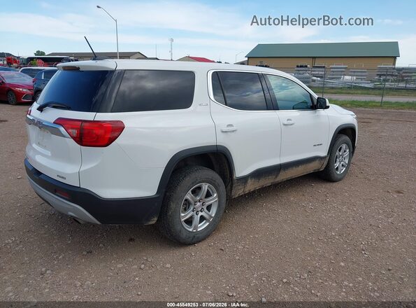 1GKKNRLA4KZ260746 2019 GMC ACADIA White უკანა მარჯვენა