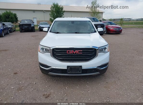 1GKKNRLA4KZ260746 2019 GMC ACADIA White ხელსაწყოთა პანელის ხედი