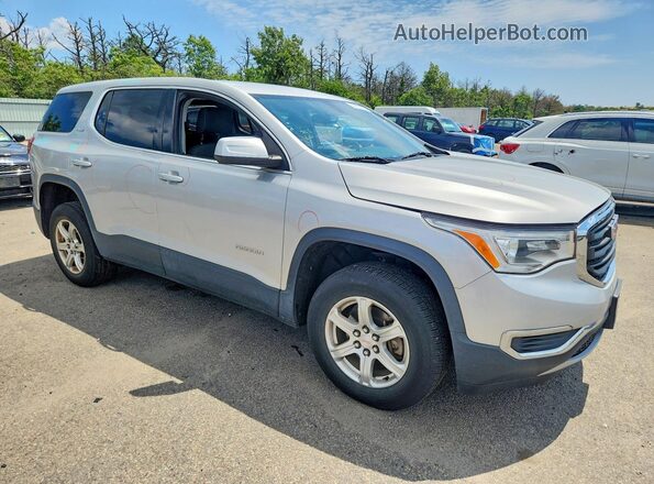 1GKKNRLA6KZ244290 2019 GMC ACADIA Silver Delantero derecho