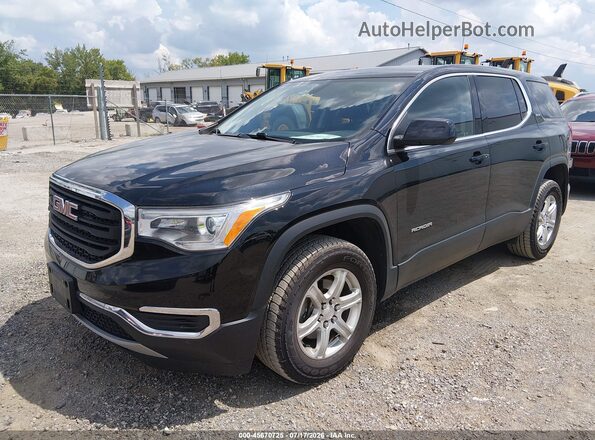 1GKKNRLA7KZ256383 2019 GMC ACADIA Black წინა ხედი