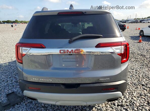 1GKKNRLS0MZ101038 2021 GMC ACADIA Gray უკანა ხედი