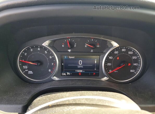 1GKKNRLS0MZ101038 2021 GMC ACADIA Gray ხელსაწყოთა პანელის ხედი