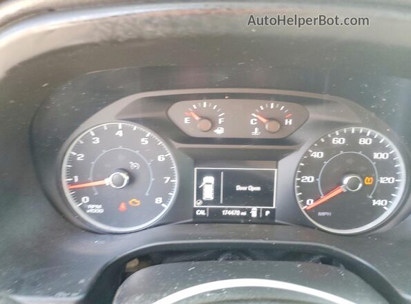 1GKKNRLS2JZ210421 2018 GMC ACADIA Silver Widok zestawu wskaźników