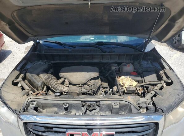 1GKKNRLS2JZ210421 2018 GMC ACADIA Silver Widok komory silnika