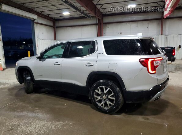 1GKKNRLS2LZ162597 2020 GMC ACADIA Silver Trasero izquierdo