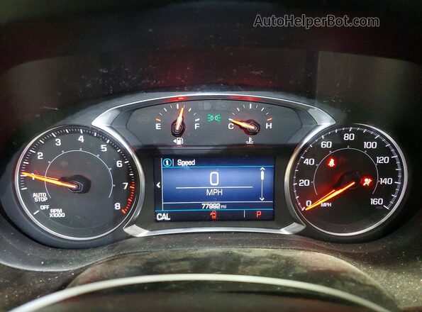 1GKKNRLS2LZ162597 2020 GMC ACADIA Silver Vista del cuadro de instrumentos