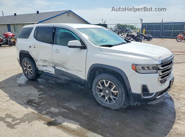 1GKKNRLS4LZ105947 2020 GMC ACADIA White Передня права чверть