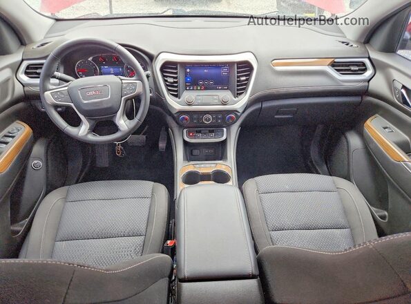 1GKKNRLS5LZ211548 2020 GMC ACADIA Red Widok deski rozdzielczej
