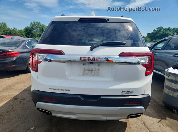 1GKKNRLS5MZ112701 2021 GMC ACADIA White Widok z tyłu
