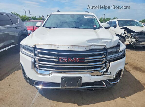 1GKKNRLS5MZ112701 2021 GMC ACADIA White Widok z przodu