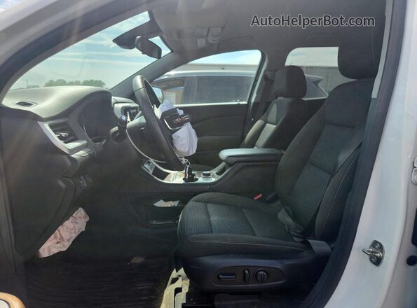 1GKKNRLS5MZ112701 2021 GMC ACADIA White Widok wnętrza z przodu