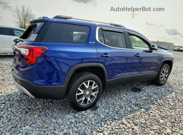 1GKKNRLS5PZ140101 2023 GMC ACADIA Blue Rear right