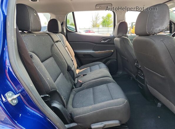 1GKKNRLS5PZ140101 2023 GMC ACADIA Blue Rear interior view