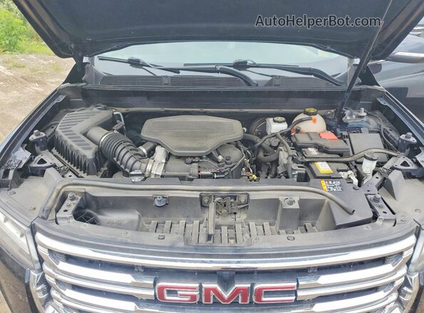 1GKKNRLS6MZ121830 2021 GMC ACADIA Черный Вид подкапотного пространства