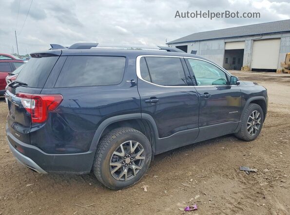 1GKKNRLS6MZ121830 2021 GMC ACADIA Черный Задняя правая четверть